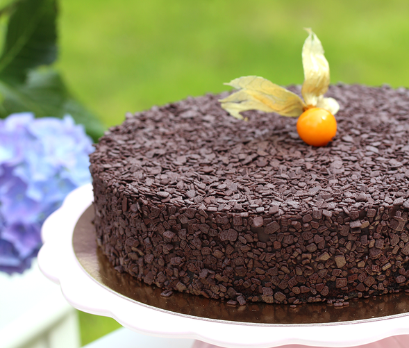 čokoládová torta z pravej čokálády