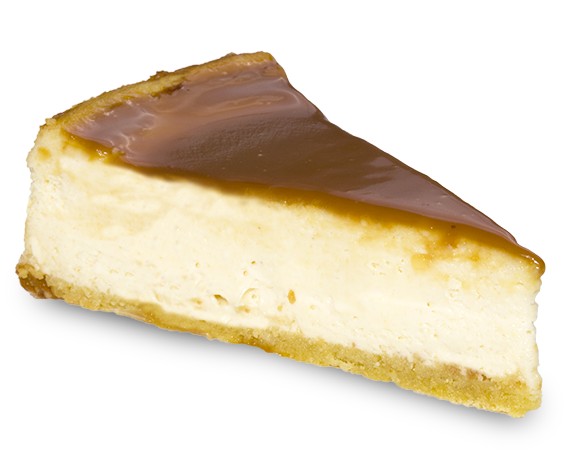 karamelový cheesecake