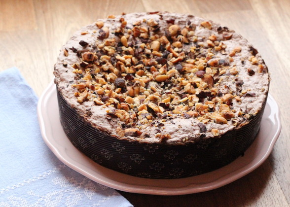 Londýnska torta - špaldový zákusok
