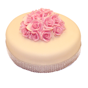 Luxusná torta s kvetmi č.102 Počet porcií 12-16 ks CENA: 78 €